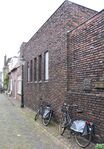 Het voorgebouwtje van de Gereformeerde kerk aan de Middenstraat.
<br/>
Richard Keijzer, 2017-11-04